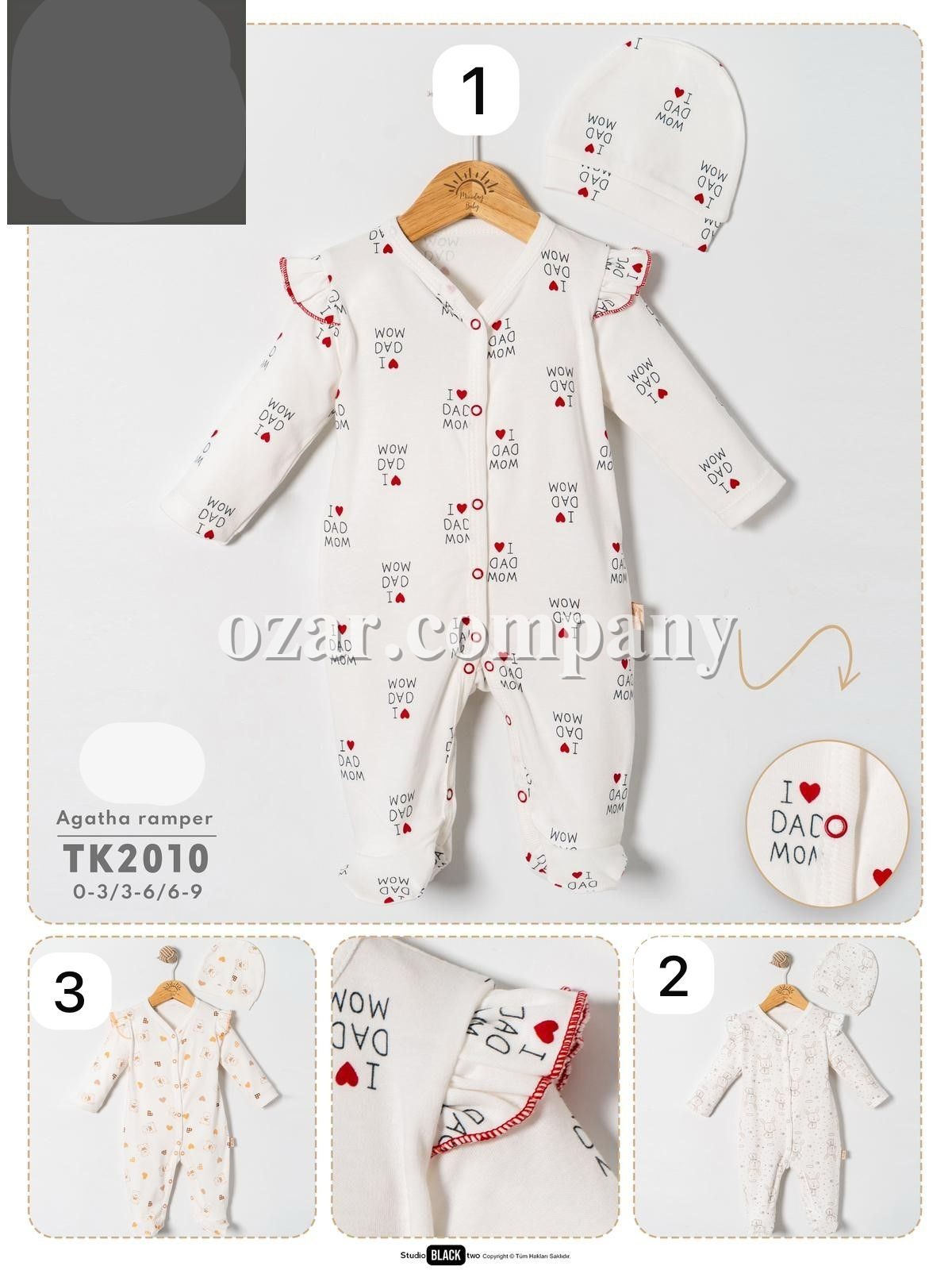 Человечек Для Девочки Murat Baby (0-3/3-6/6-9мес.)