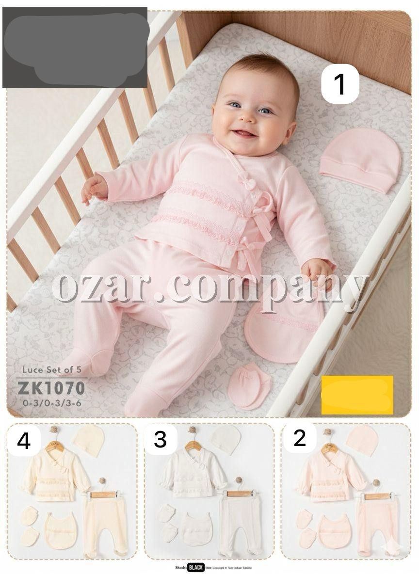 Комплект Для Девочки Murat Baby (0-3/0-3/3-6мес.)