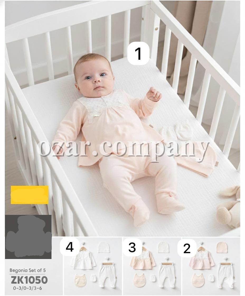 Комплект Для Девочки Murat Baby (0-3/0-3/3-6мес.)