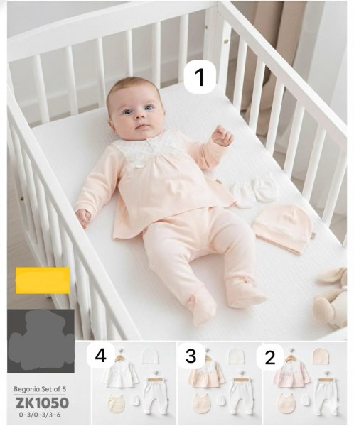 Комплект Для Девочки Murat Baby (0-3/0-3/3-6мес.)