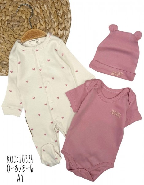 Комплект Для Девочки Murat Baby (0-3/3-6мес.) 