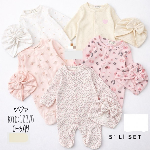 Комплект Человечков Для Девочки Murat Baby (0-3мес.)