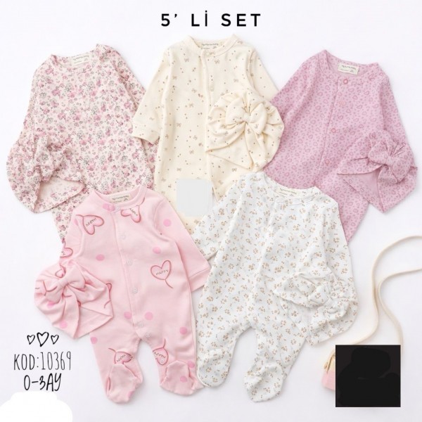 Комплект Человечков Для Девочки Murat Baby (0-3мес.)