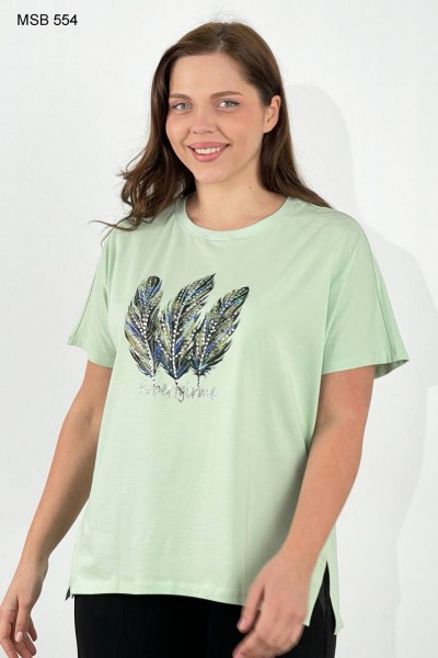 Женская Футболка Sogo (Большие размеры)