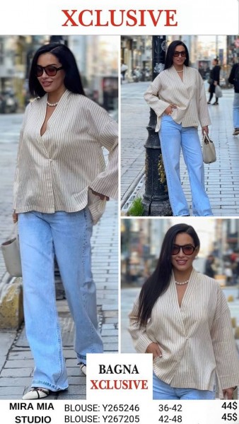 Женская Блузка Mira Mia (Большие размеры)