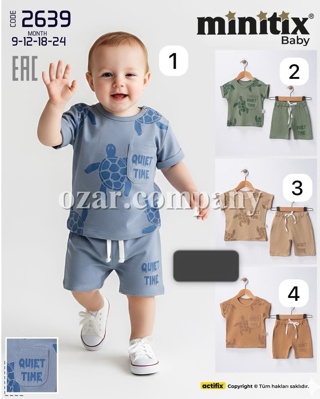 Костюм Для Мальчика Minitix (9-12-18-24мес.)