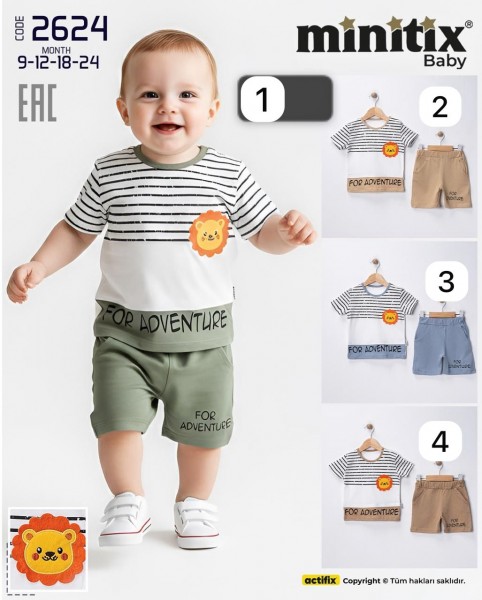Костюм Для Мальчика Minitix (9-12-18-24мес.)