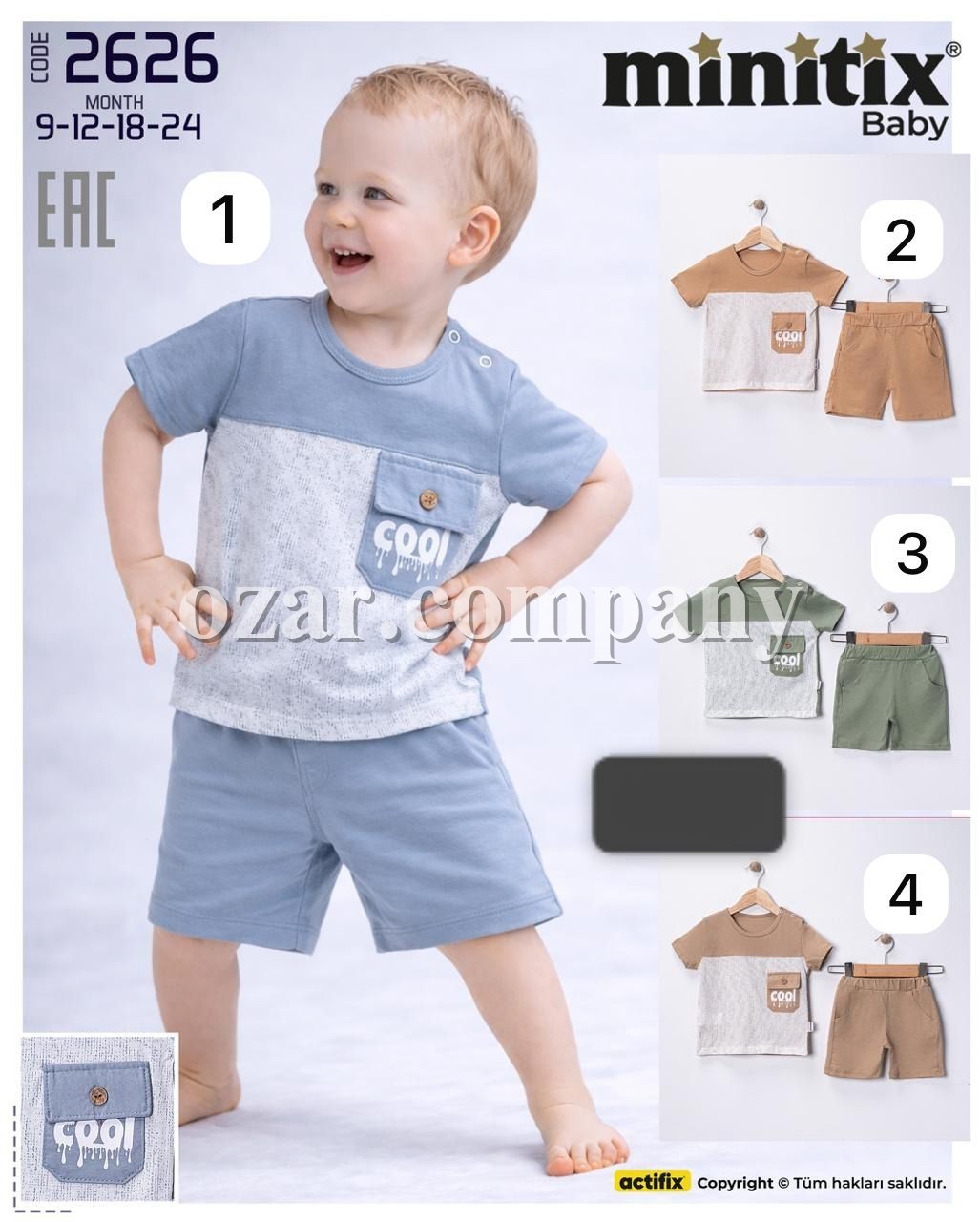 Костюм Для Мальчика Minitix (9-12-18-24мес.)