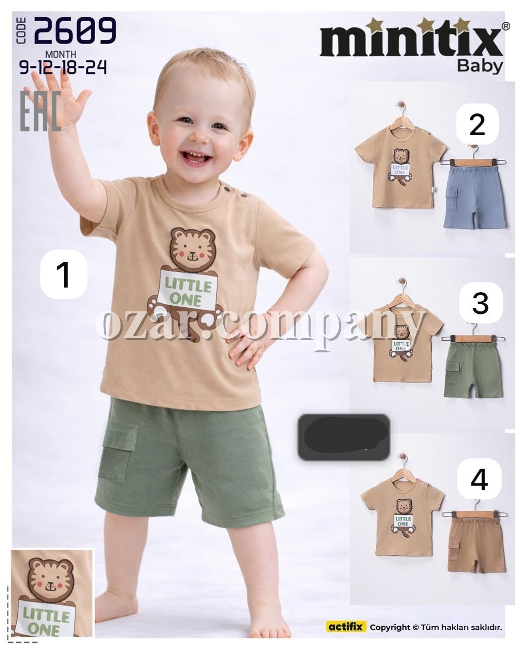 Костюм Для Мальчика Minitix (9-12-18-24мес.)