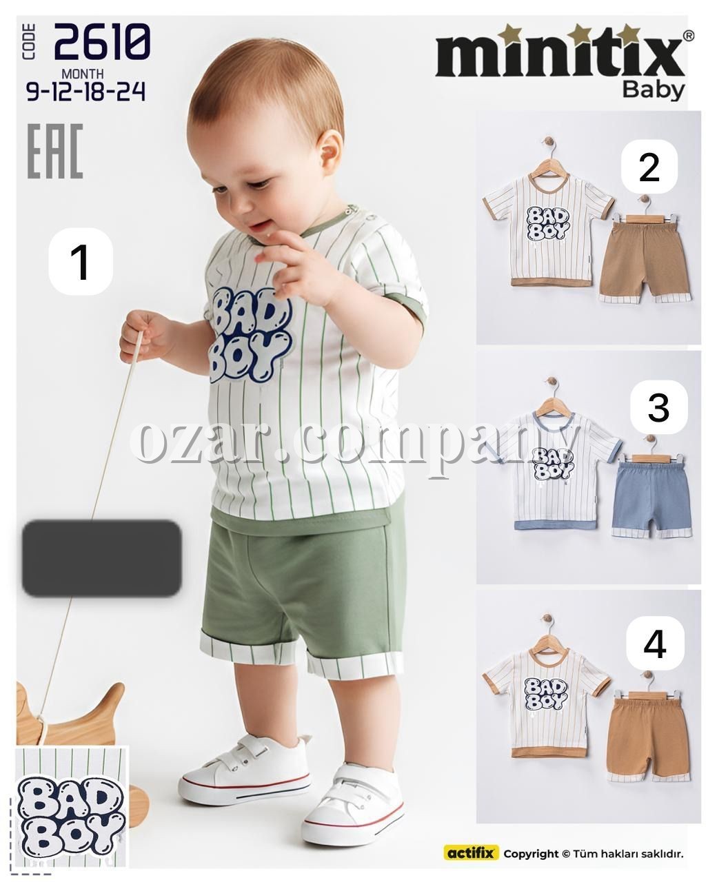 Костюм Для Мальчика Minitix (9-12-18-24мес.)