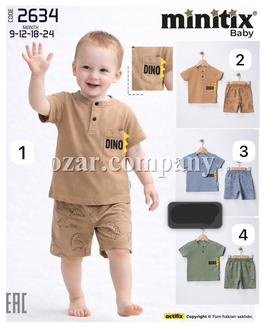 Костюм Для Мальчика Minitix (9-12-18-24мес.)