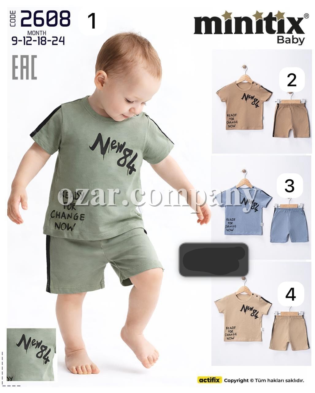 Костюм Для Мальчика Minitix (9-12-18-24мес.)