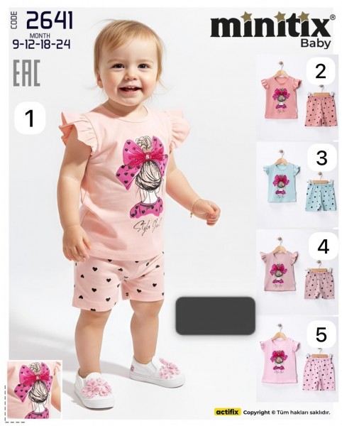 Костюм Для Девочки Minitix (9-12-18-24мес.)