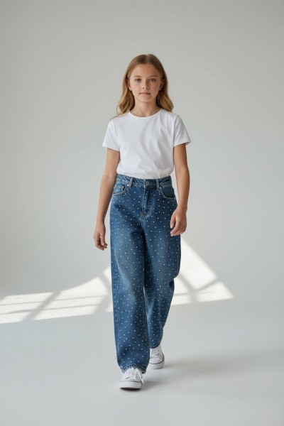 Джинсы Baggy Для Девочки Golf Club (6-7-8-9-10лет)