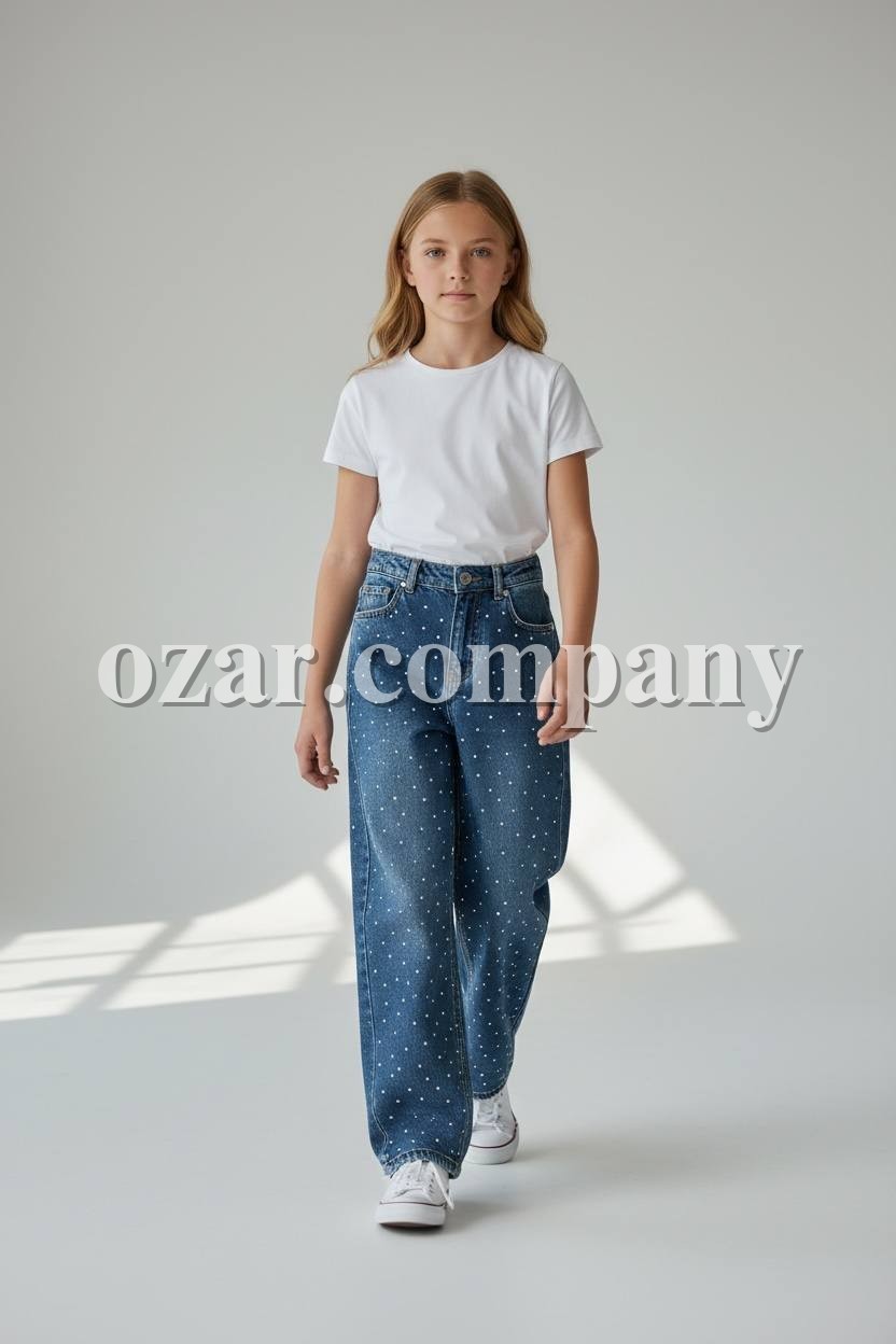 Джинсы Baggy Для Девочки Golf Club (11-12-13-14-15лет)