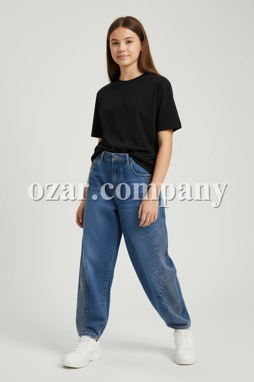 Джинсы Baggy Для Девочки Golf Club (11-12-13-14-15лет)