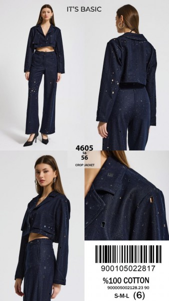 Женский Джинсовый Жакет ITS Basic 