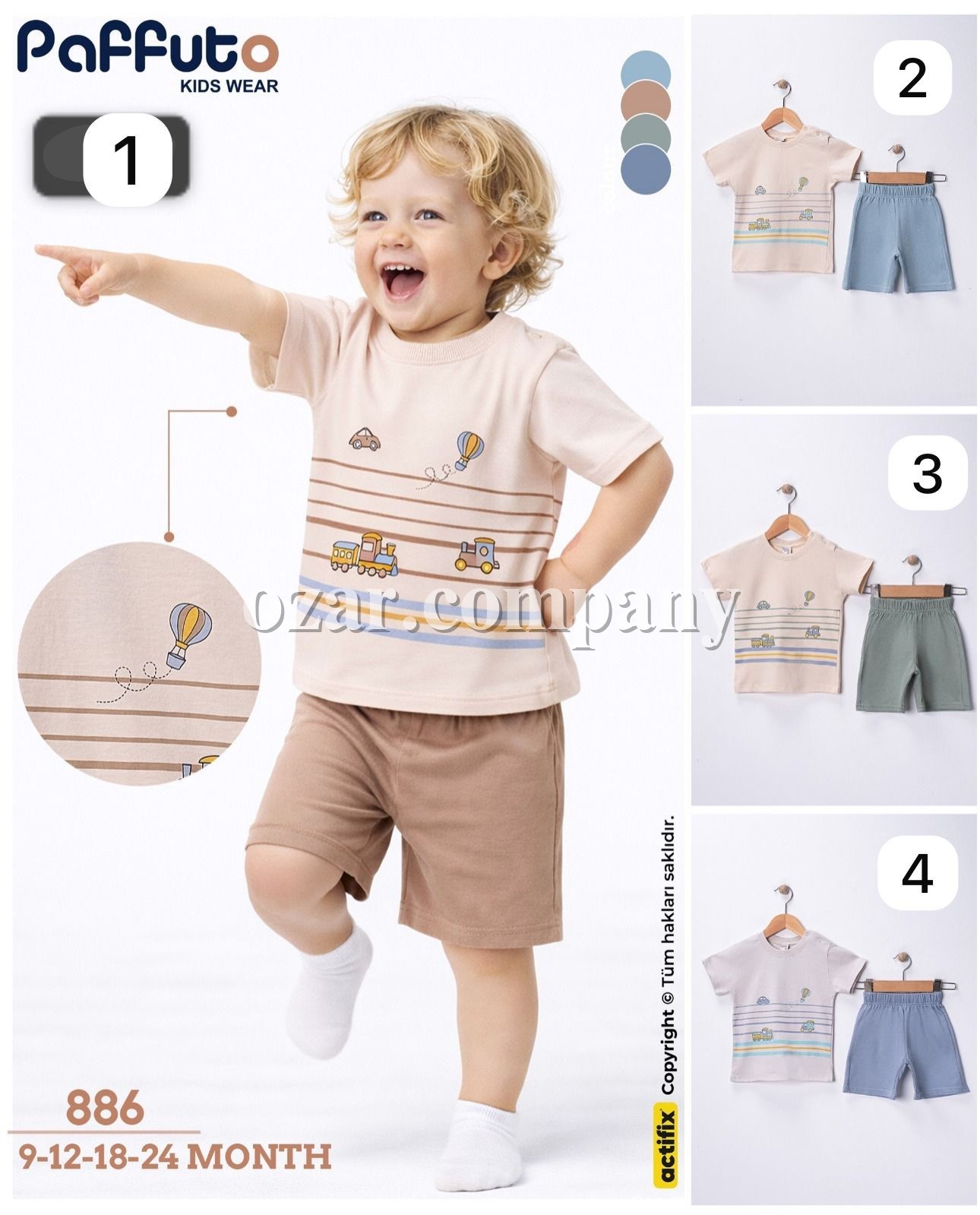 Костюм Для Мальчика Paffuto (9-12-18-24мес.)