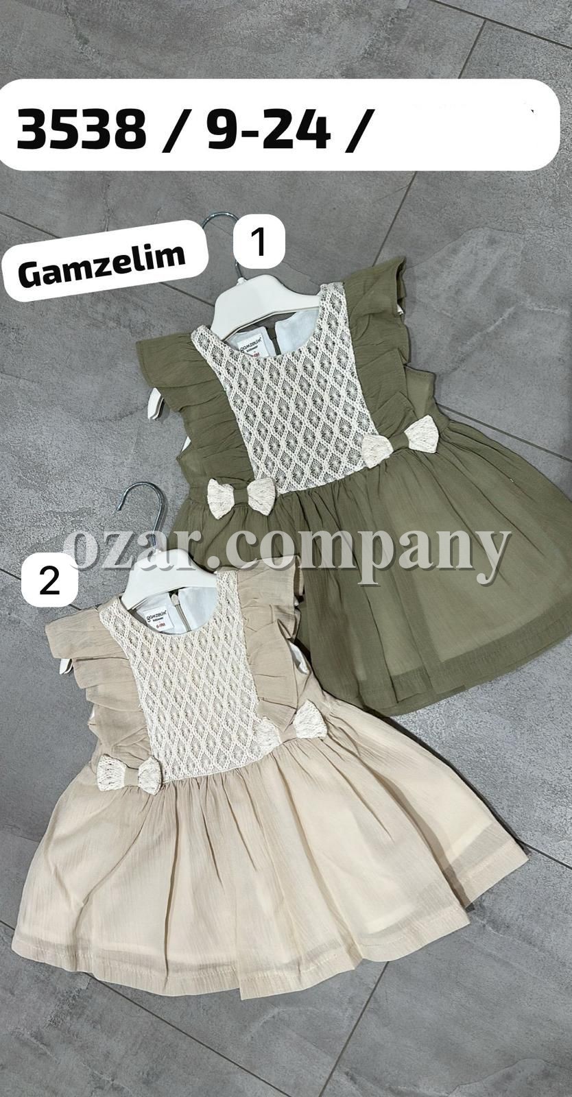 Платье Для Девочки Gamzelim (9-12-18-24мес.)