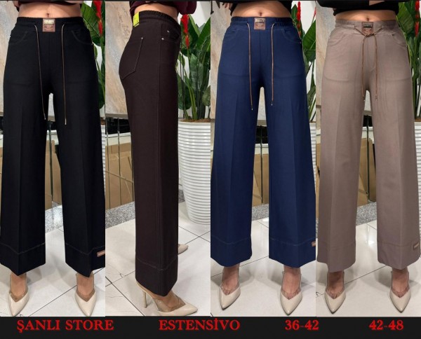 Женские Брюки Estensivo (Большие размеры)   