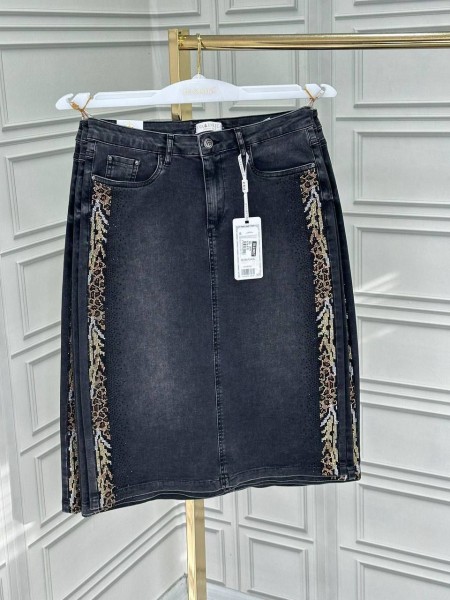 Женская Джинсовая Юбка Eva Enrica (Большие размеры)