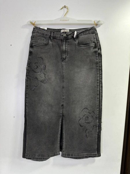 Женская Джинсовая Юбка Eva Enrica (Большие размеры)