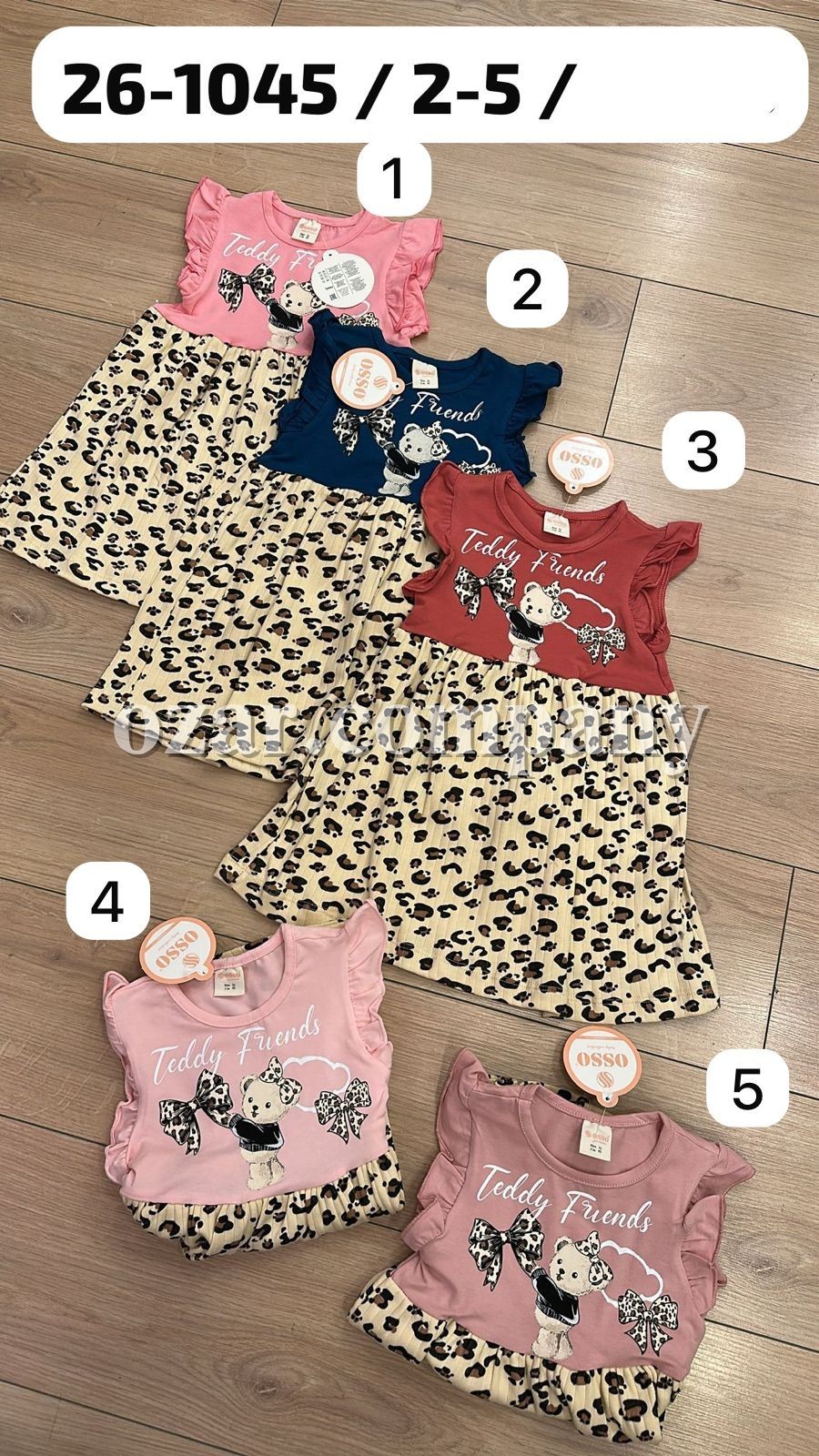 Платье Для Девочки OSSO (2-3-4-5лет)