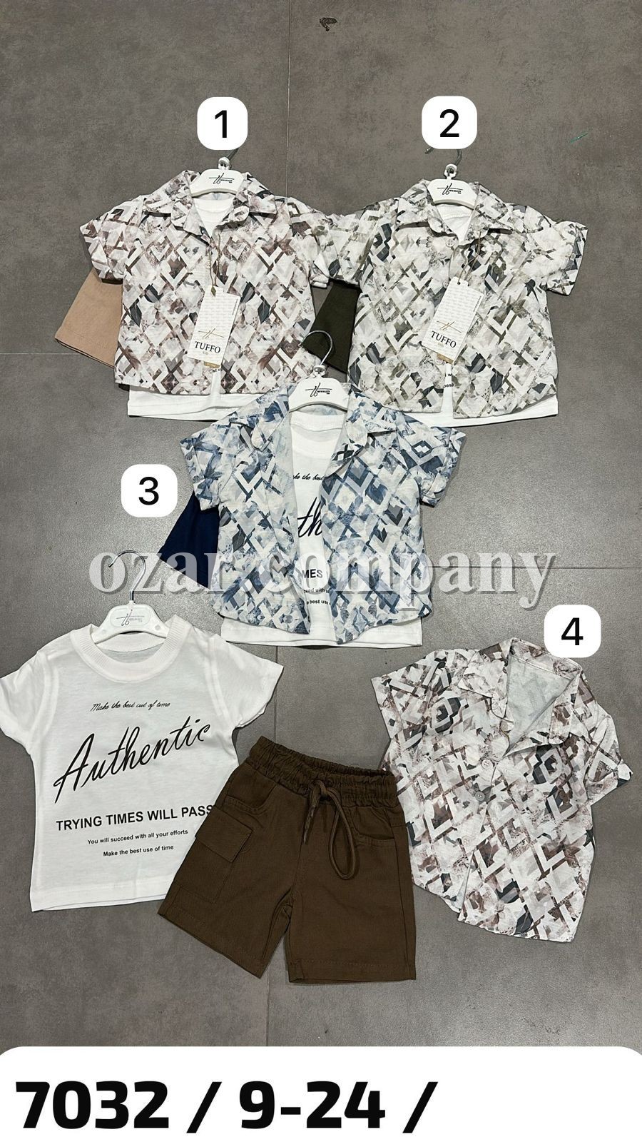 Костюм Тройка Для Мальчика Tuffo (9-12-18-24мес.)