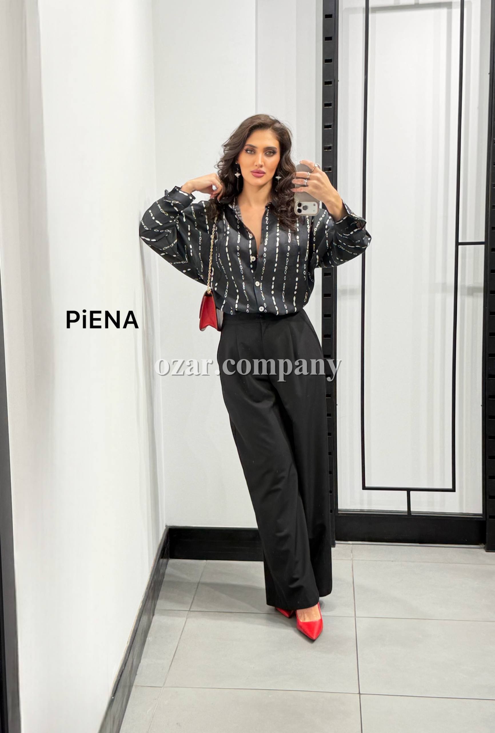 Женская Блузка Piena (Большие размеры)