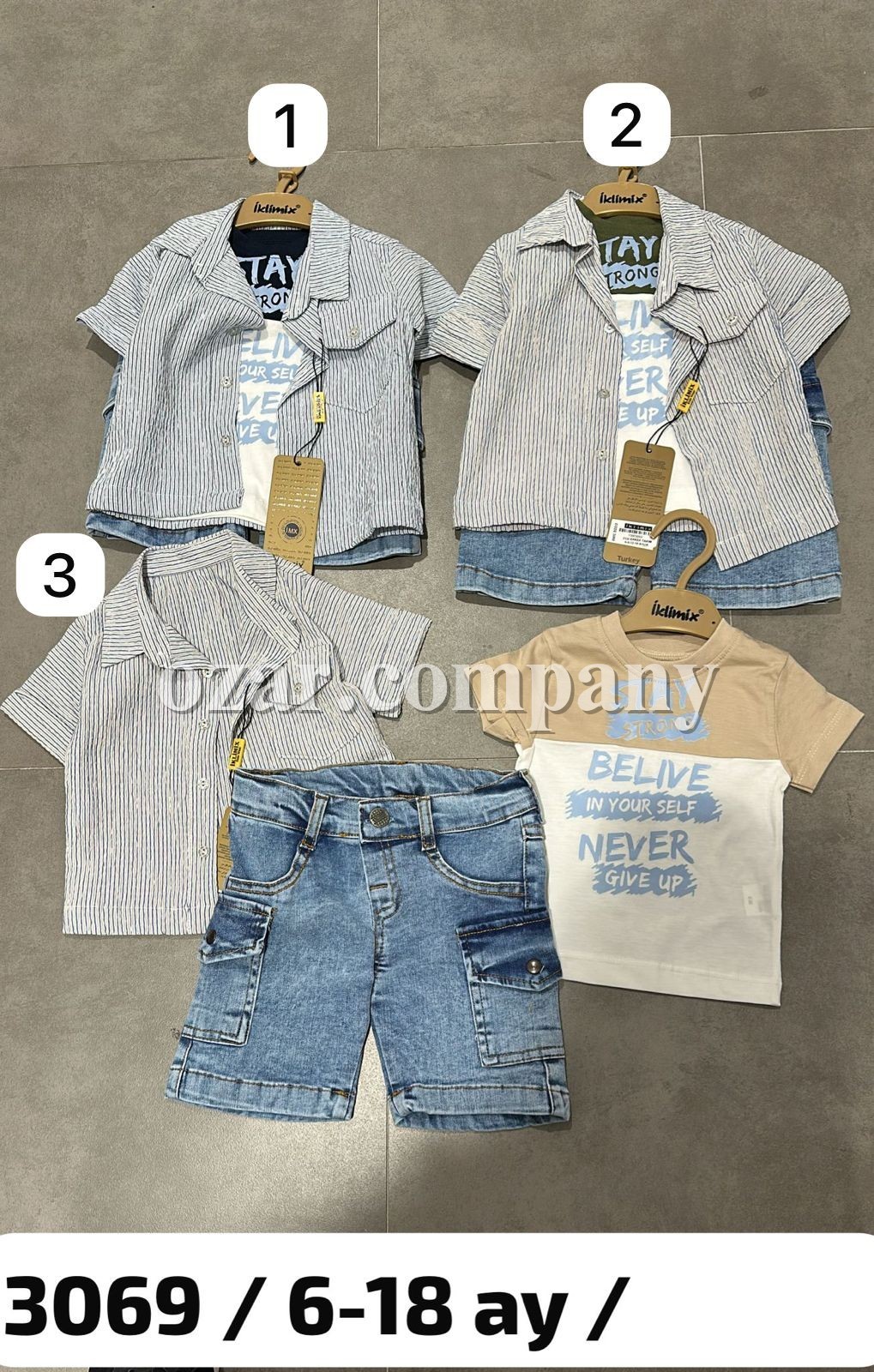 Костюм Тройка Для Мальчика Iklimix (6-9-12-18мес.)