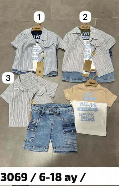 Костюм Тройка Для Мальчика Iklimix (6-9-12-18мес.)