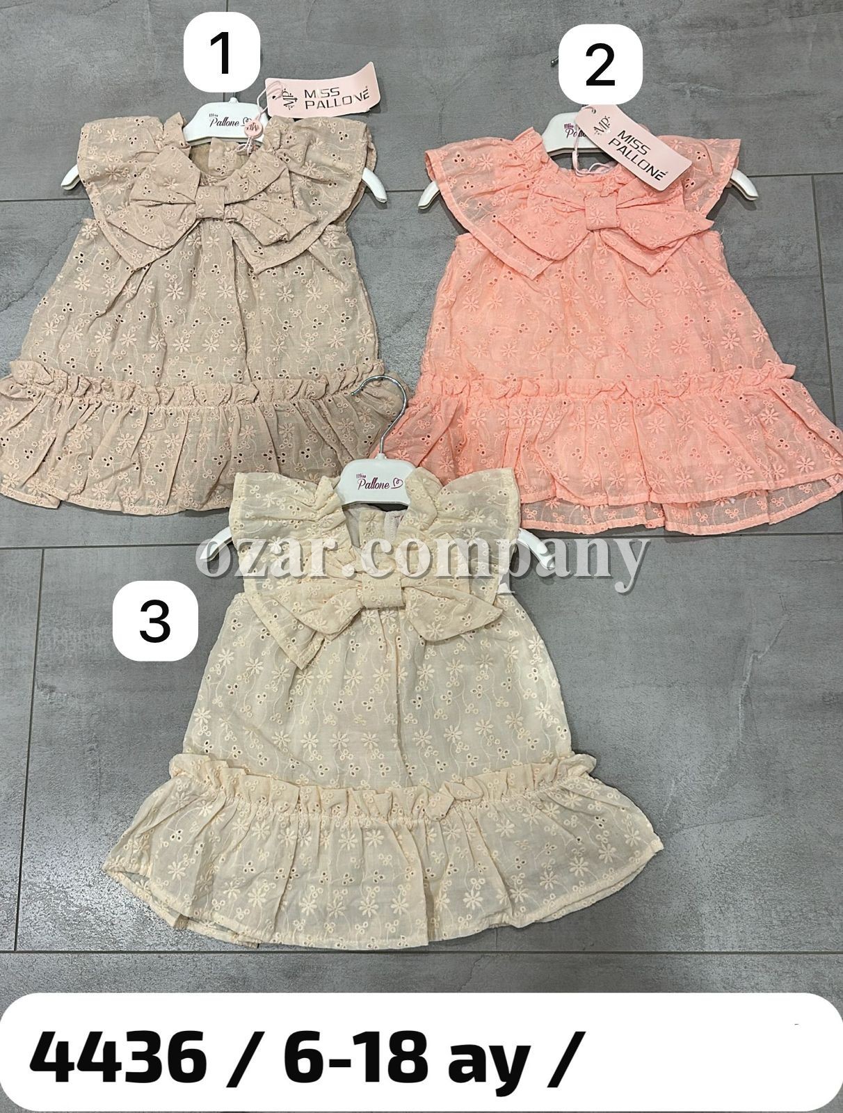 Платье Для Девочки Miss Pallone (6-9-12-18мес.)