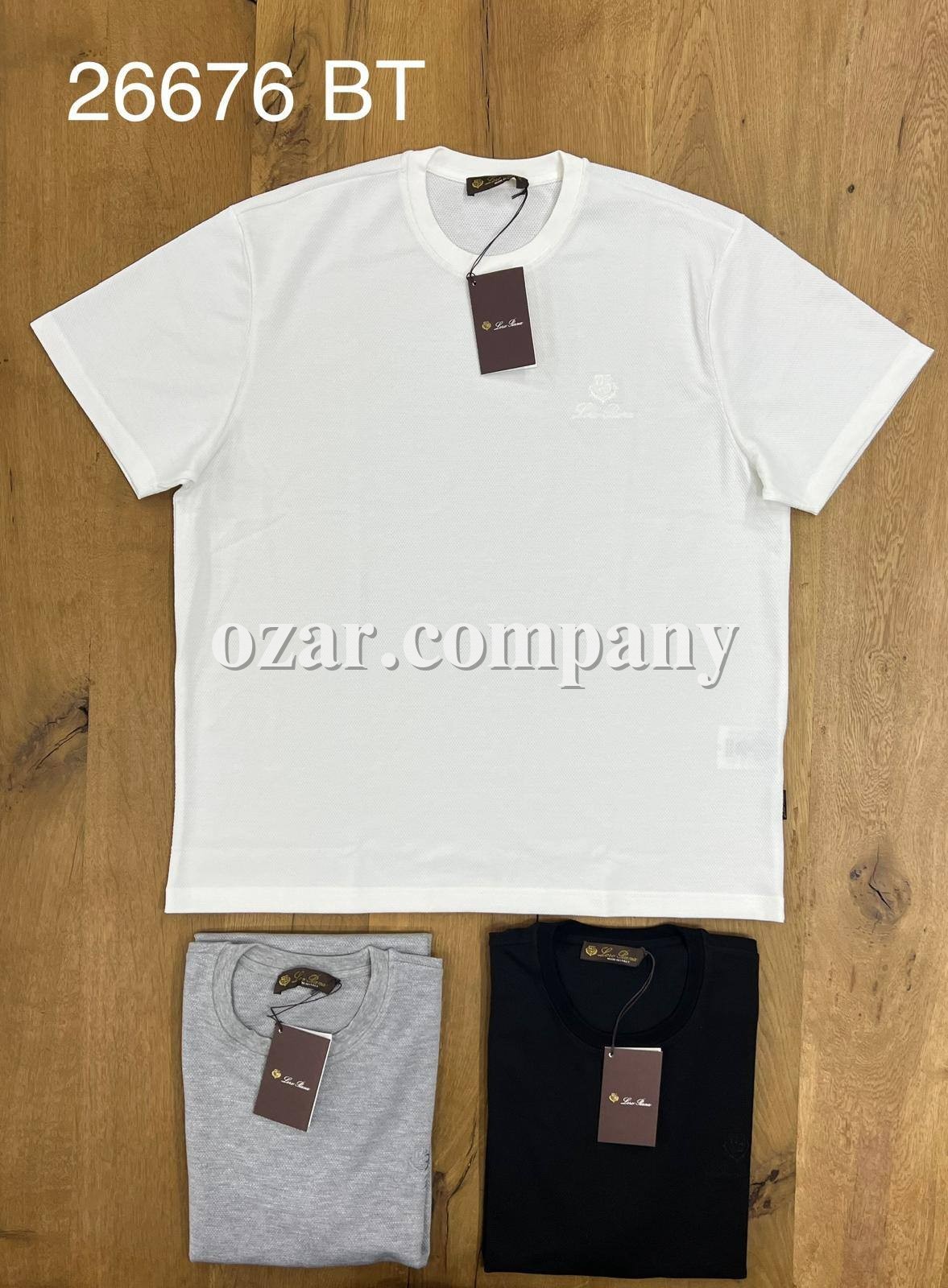 Мужская Футболка Loro Piana (Большие размеры)