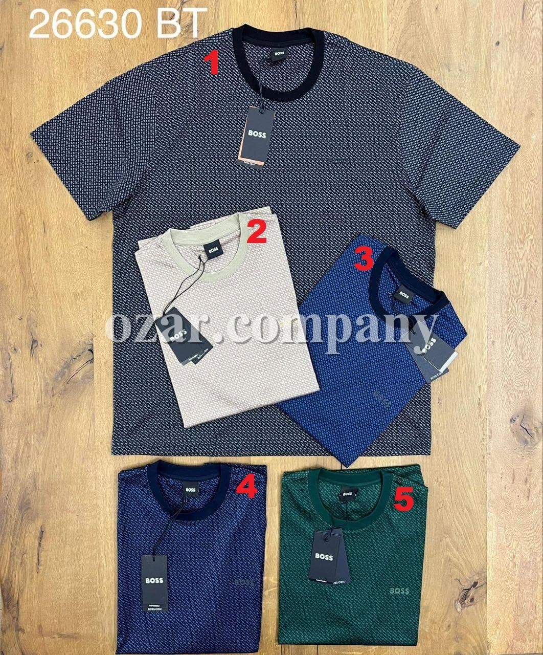 Мужская Футболка Boss (Большие размеры)