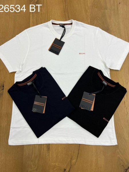 Мужская Футболка Zegna (Большие размеры)