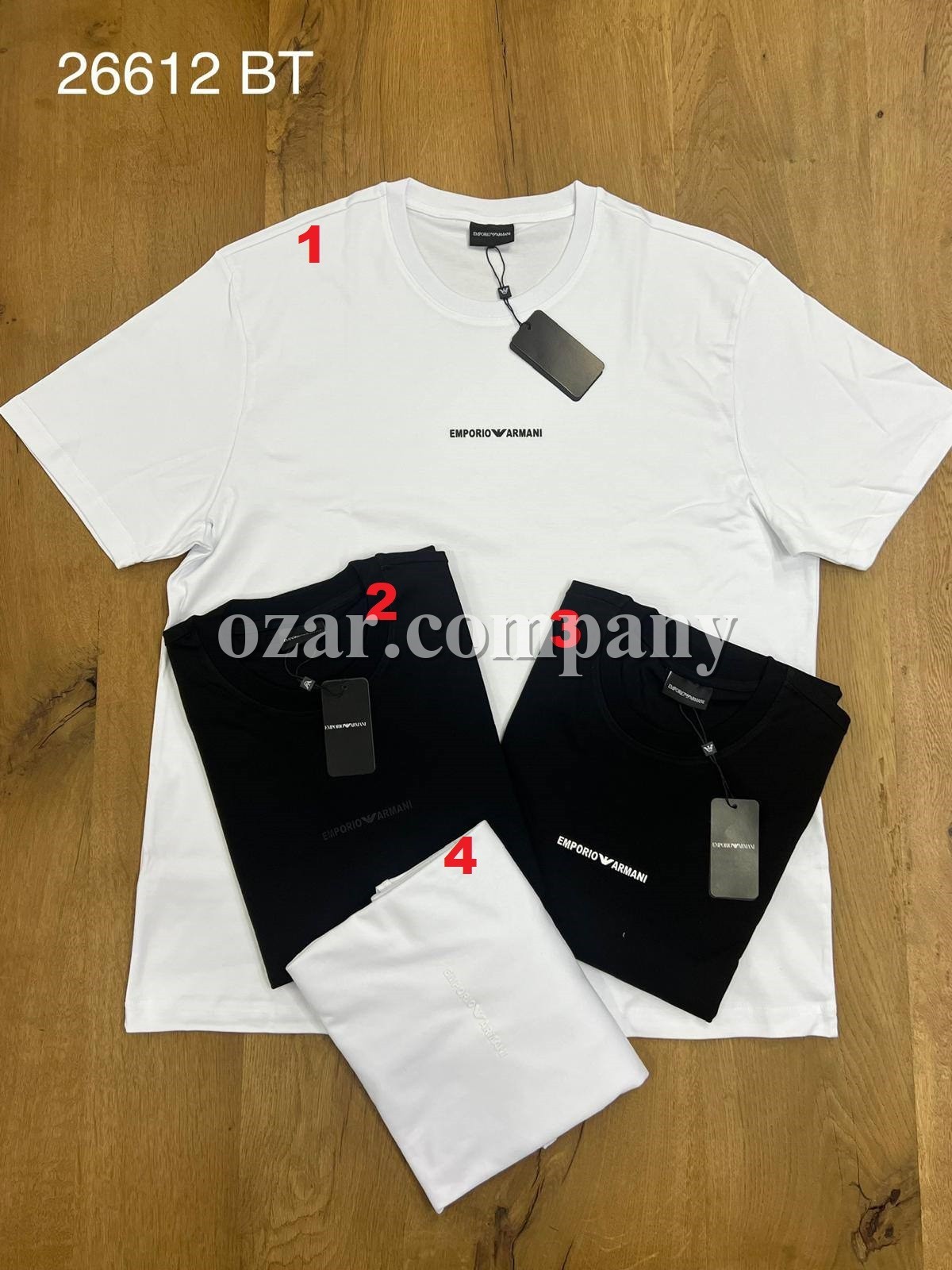 Мужская Футболка Emporio Armani (Большие размеры)