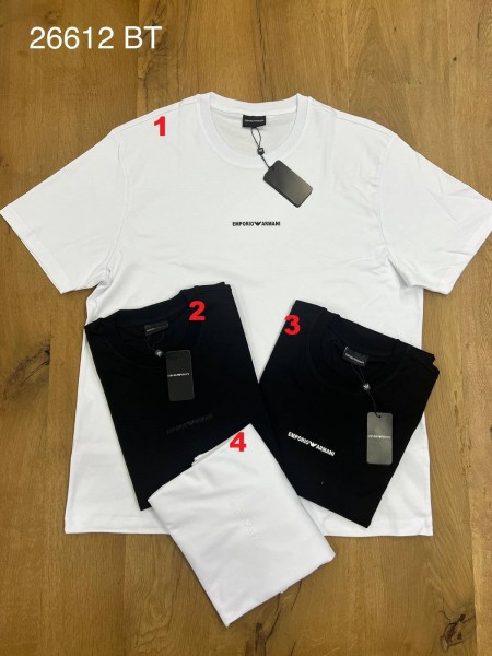 Мужская Футболка Emporio Armani (Большие размеры)