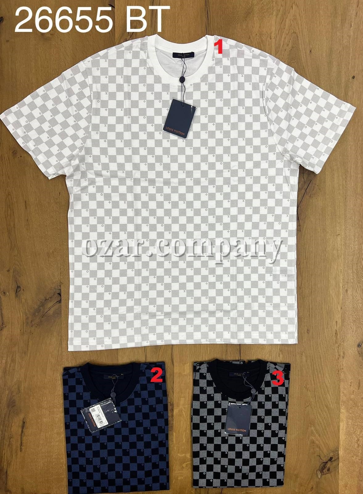 Мужская Футболка Louis Vuitton (Большие размеры)