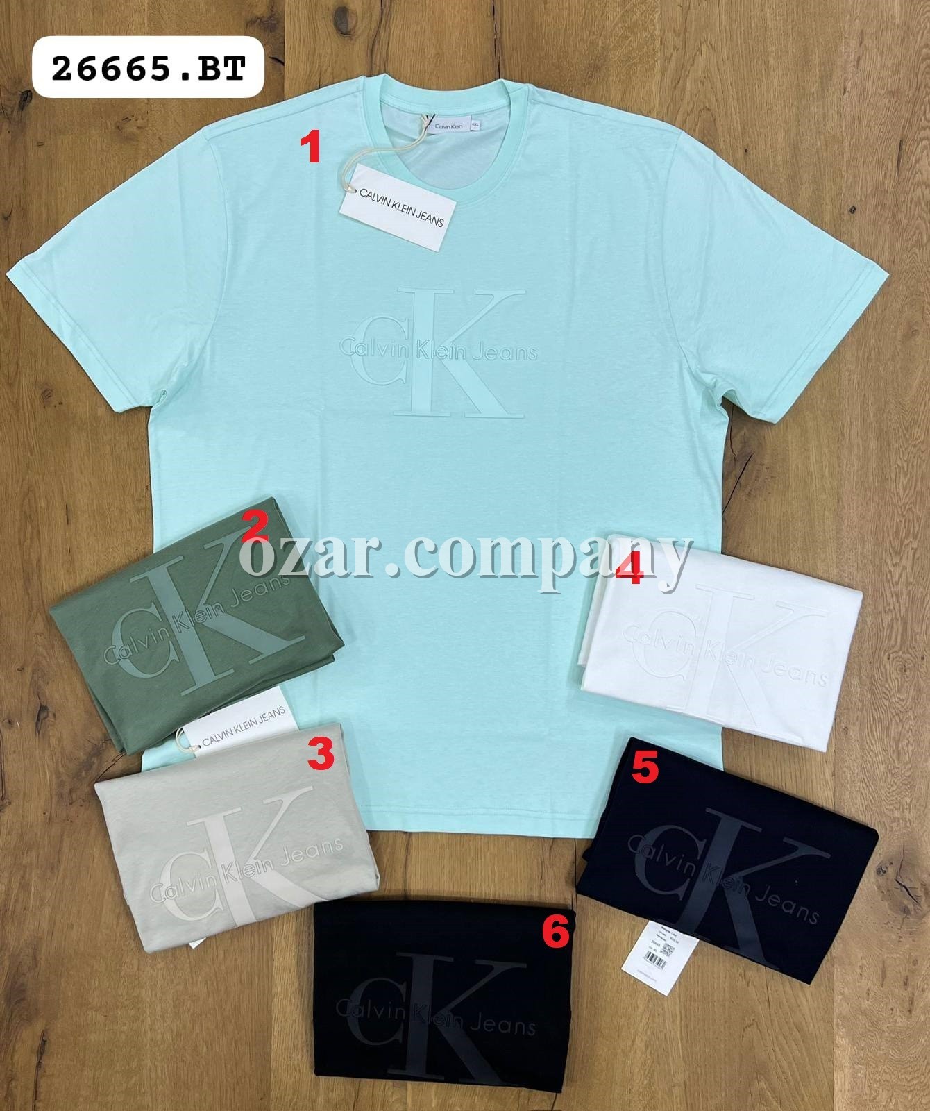 Мужская Футболка Calvin Klein (Большие размеры)