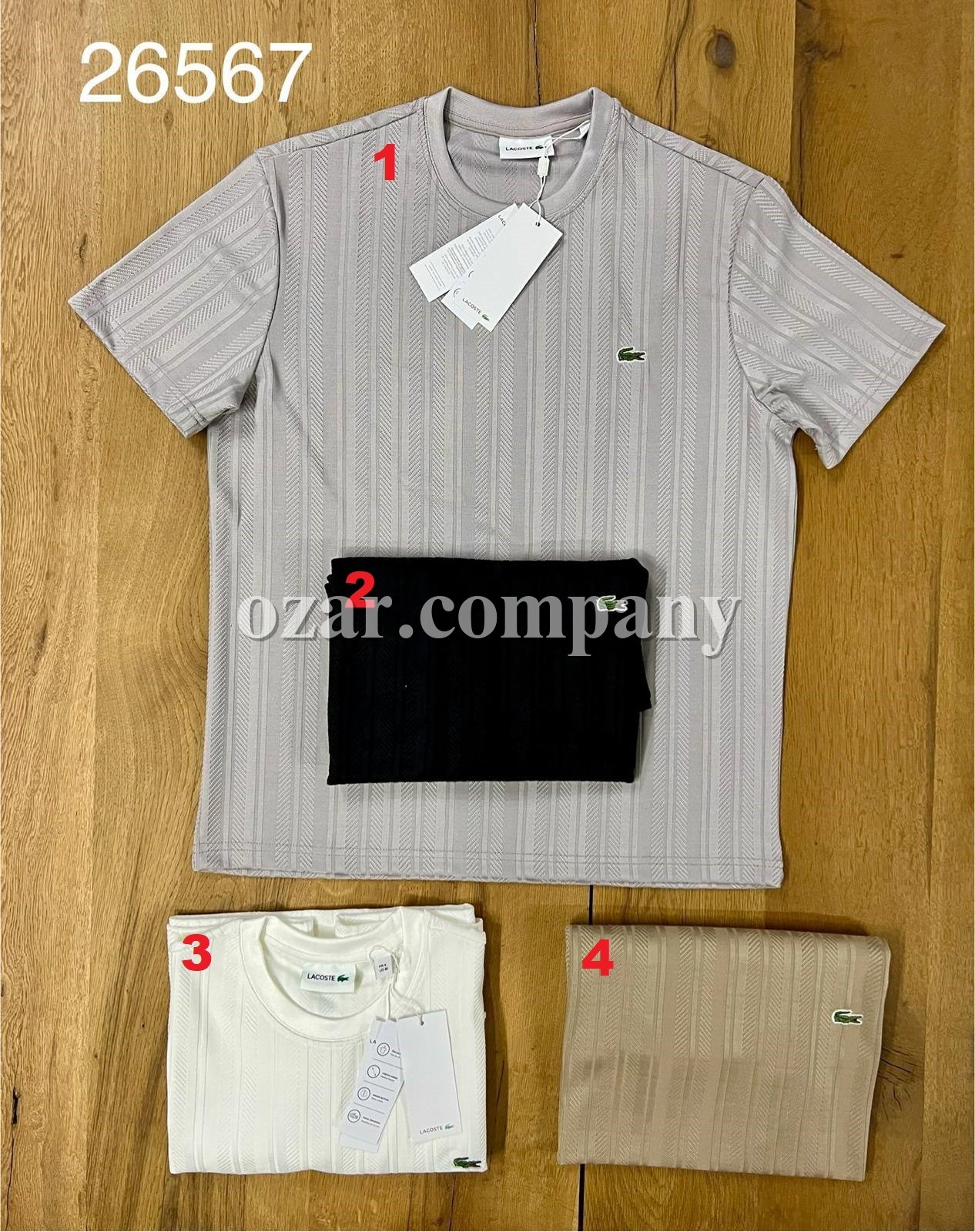 Мужская Футболка Lacoste