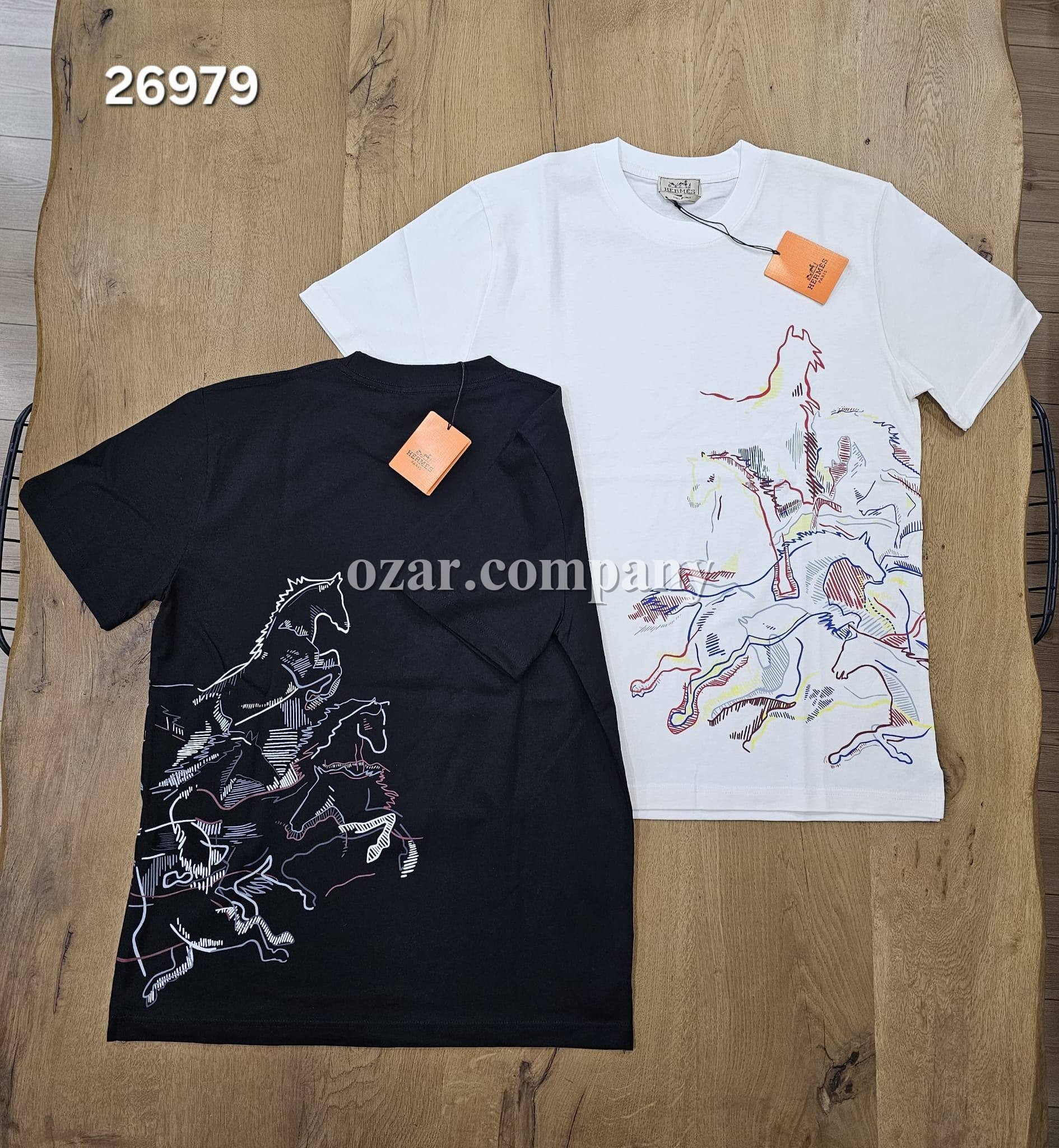 Мужская Футболка Hermes