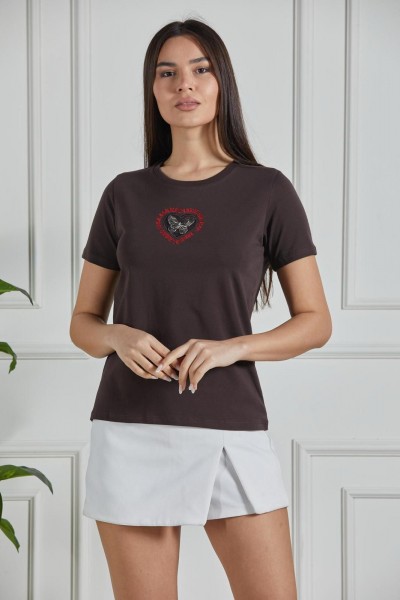 Женская Футболка Lov Joi