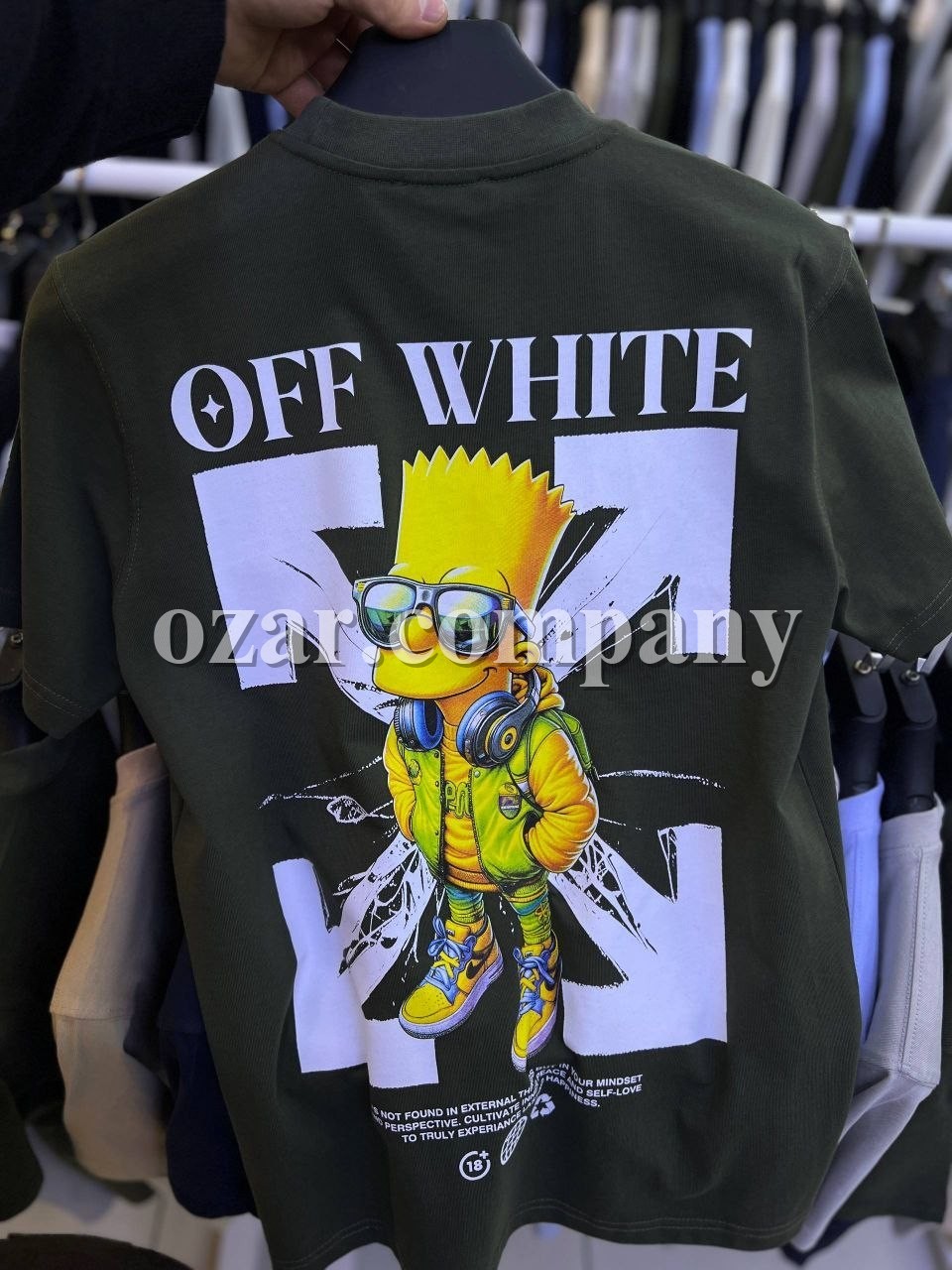 Мужская Футболка OFF White