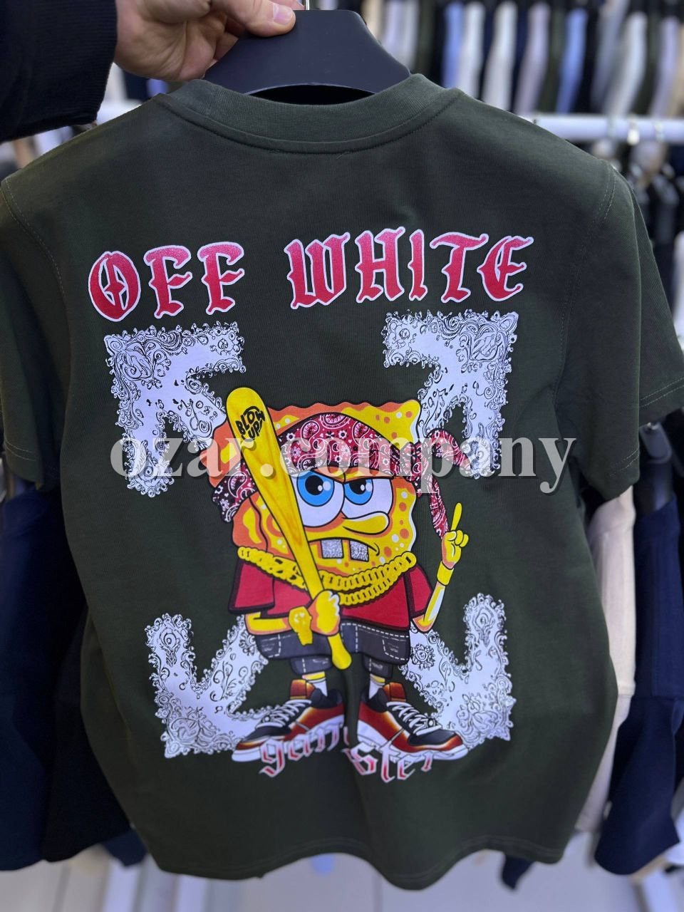 Мужская Футболка OFF White