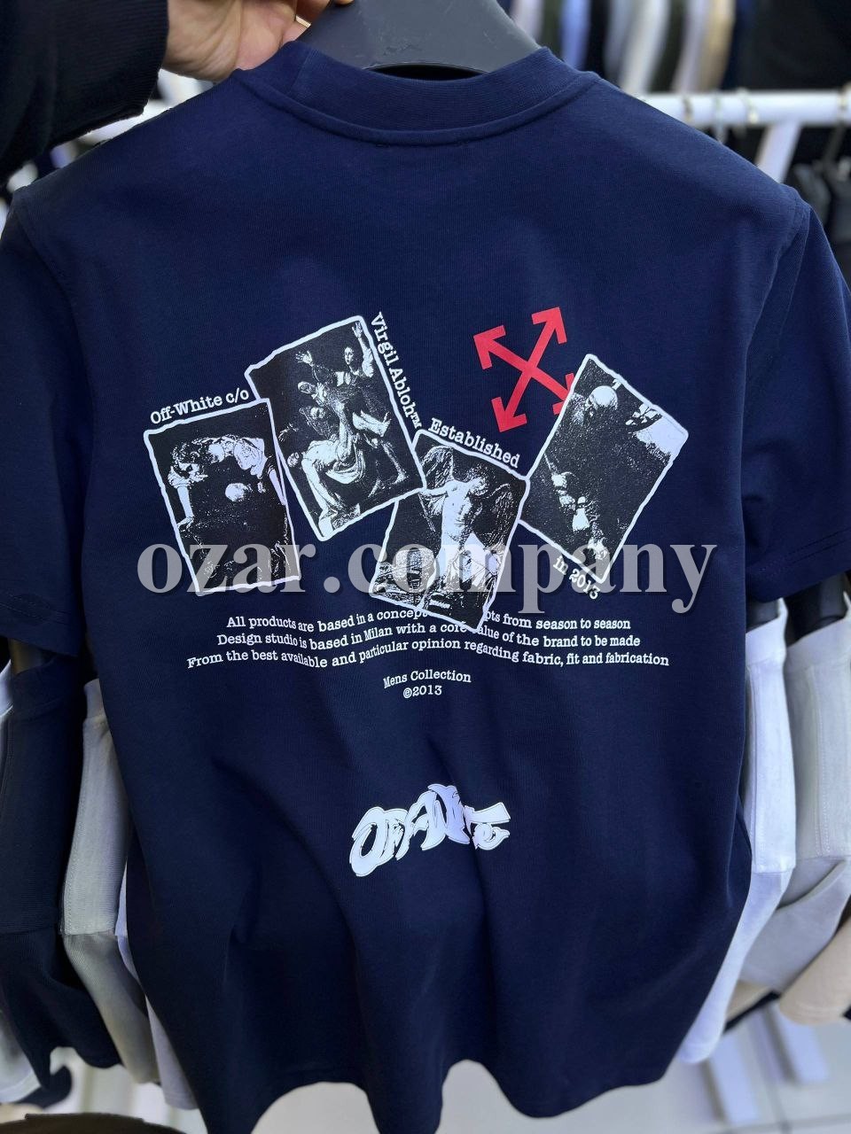 Мужская Футболка OFF White