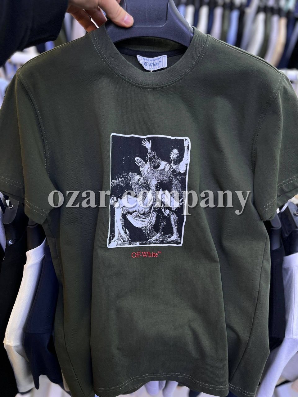 Мужская Футболка OFF White