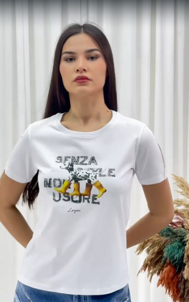 Женская Футболка Lov Joi