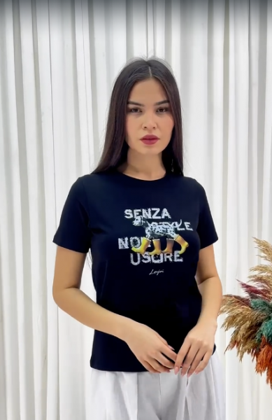 Женская Футболка Lov Joi