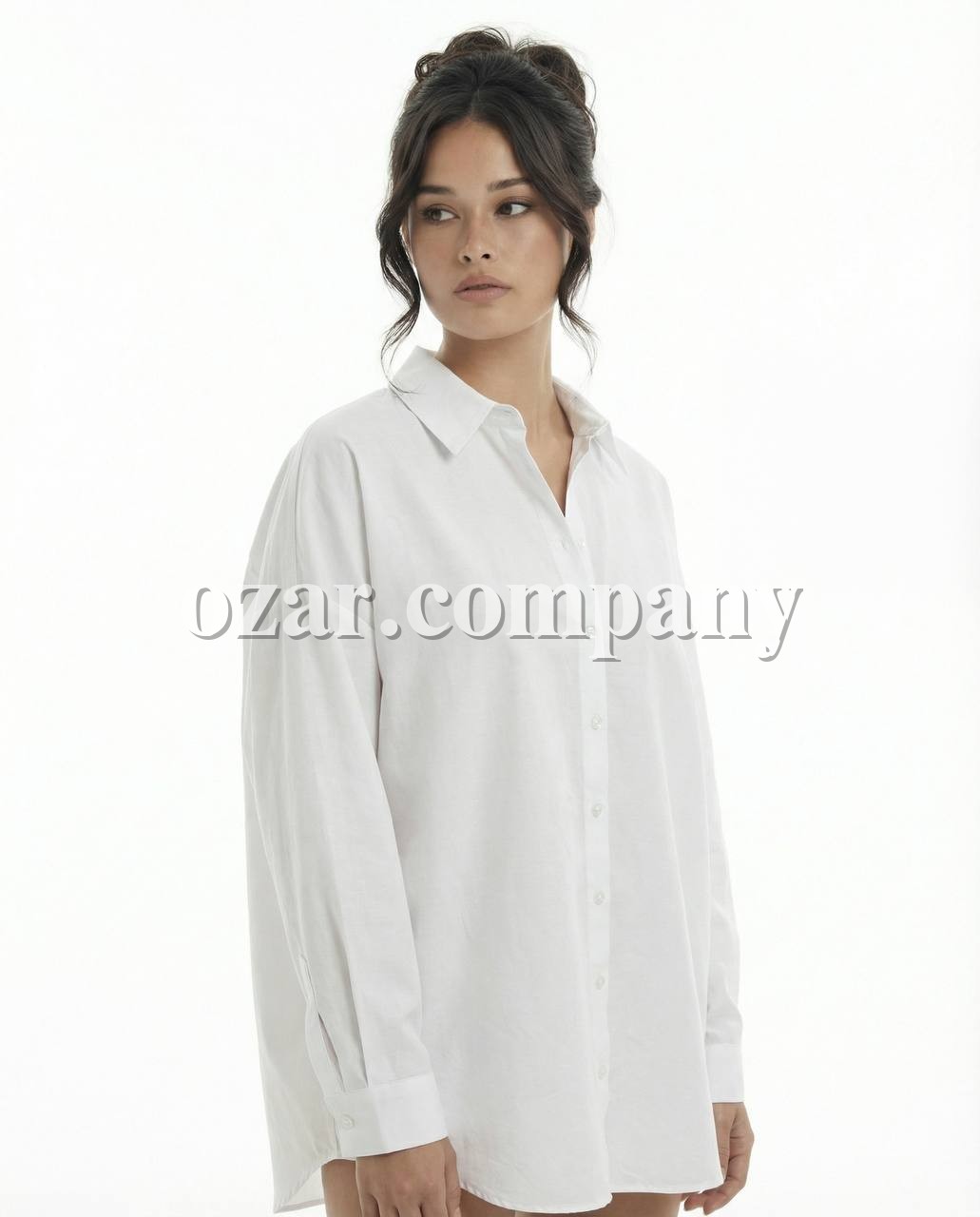 Женское Рубашка Fame