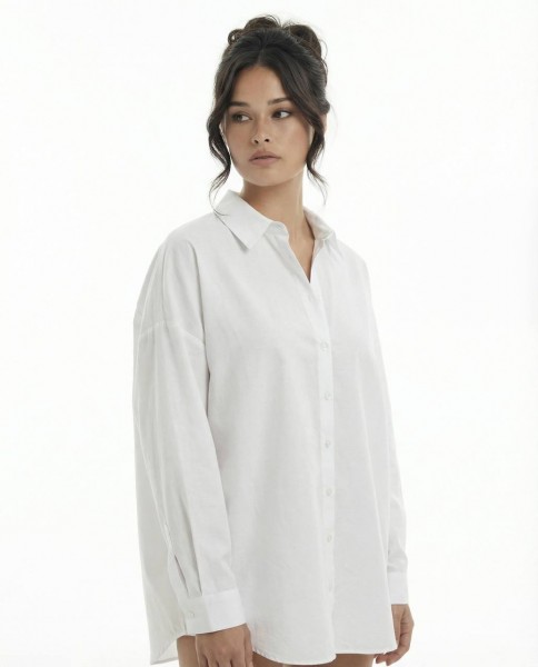 Женское Рубашка Fame